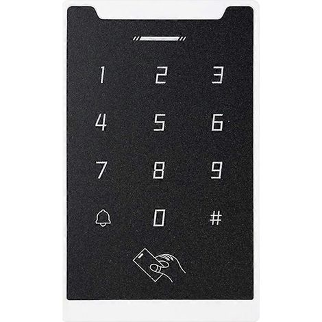 Système d'ouverture de porte électronique étanche 12 V/24 V CC avec clavier, carte et mot de passe (circuit intégré). (1/5)