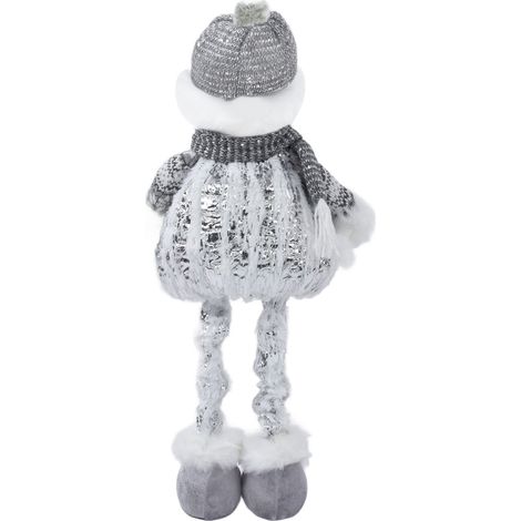 Poupée Bonhomme de Neige Rétractable - Décoration de Noël et Cadeau Festif