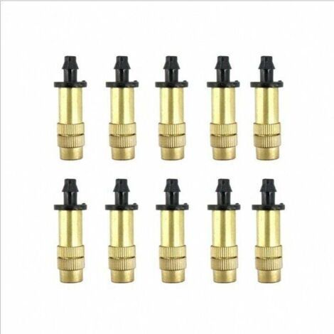 Adjustable copper atomizing nozzle 4/7mm capillary 10pcs Ikodm (1/4)