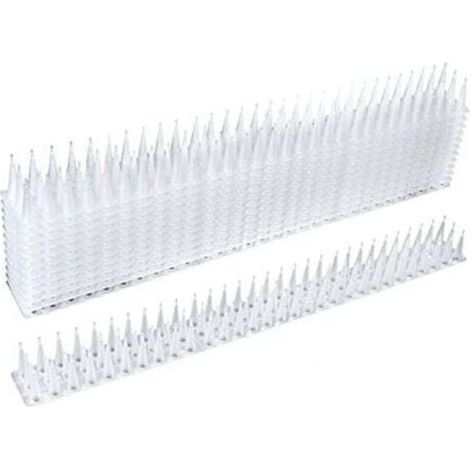 12 Pics Anti-Pigeons pour Balcon – Kit Répulsif Oiseaux contre Moineaux, Corneilles et Chats – Bande Répulsive Sécurisée (1/5)