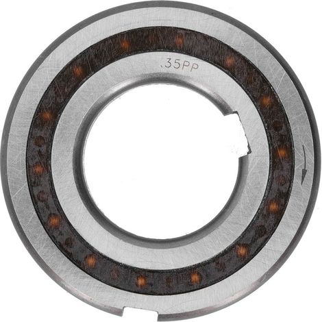 Roulement à aiguilles avec clavette en acier 6207 CSK35PP 35x72x17mm, accessoire industriel pour arbre (1/5)