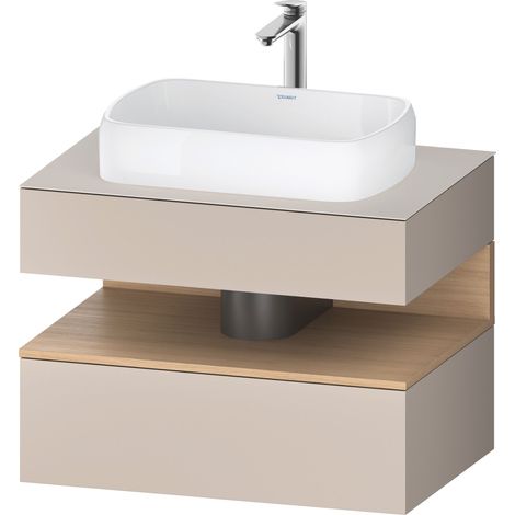 Duravit Collection One Meuble sous-vasque avec console, 1 tiroir,