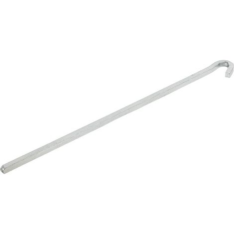 Clavija de roca 30cm metal cuadrado