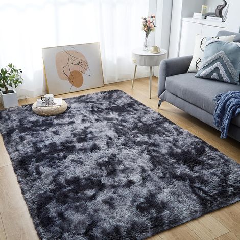 1 Tapis Shaggy,120x160cm,Doux,Moelleux,Antidérapant,Salon,Chambre (1/5)