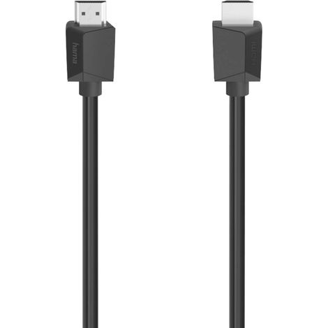 Câble de raccordement Hama HDMI Fiche mâle HDMI-A, Fiche mâle HDMI-A 1.50 m noir 00200702 4K UHD Câble HDMI W431832 (1/2)