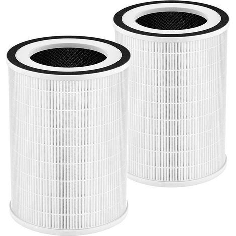 Filtre HEPA de Rechange Compatible avec les Purificateurs D'Air KILO/KILOPLUS/KILOPRO/MIRO Lot de 2 (1/5)