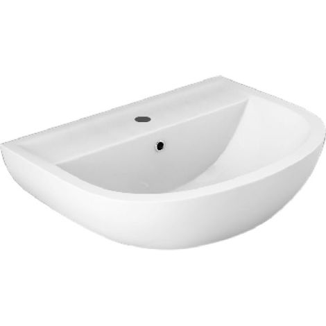 LAVABO COMPACT Monoforo L. 55 cm