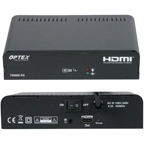 Récepteur Supplémentaire HD CPL 750891 – pour transmetteur audio/vidéo CPL 750890, HDMI, IR (1/3)