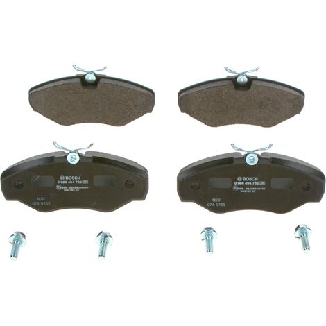 PLAQUETTES DE FREIN AVANT 0986494730 BOSCH (1/5)