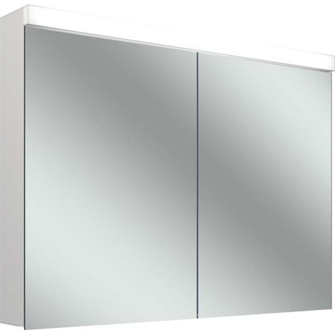 LOW plus 15 LED armoire de toilette, 2 portes 50/50cm,