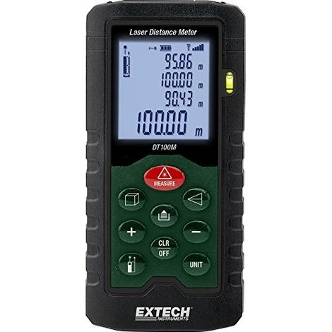 Extech DT100M dispositivo de medición láser negro preciso