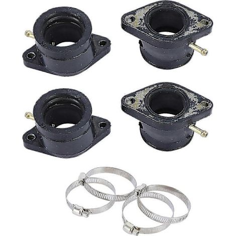 4pcs Carburetor Intake Pipe Durable Rubber Intake Pipe Boot 5G2-13596-01-00 for Yamaha XJ650 XJ750 (1/5)