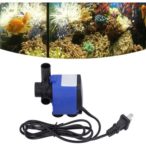 Pompe à eau pour aquarium 3 en 1, pompe submersible, filtre pour aquarium, pompe de circulation d'eau, pompe à air, pompe à eau, pompe à oxygène, norme nationale 220 V (1/5)