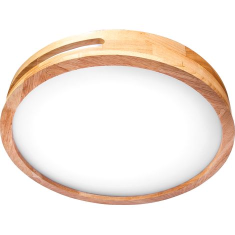 FORLIGHT - PLAFÓN IP20 LU LED 35.5W BLANCO NEUTRO - 4000K ON-OFF MADERA CLARA