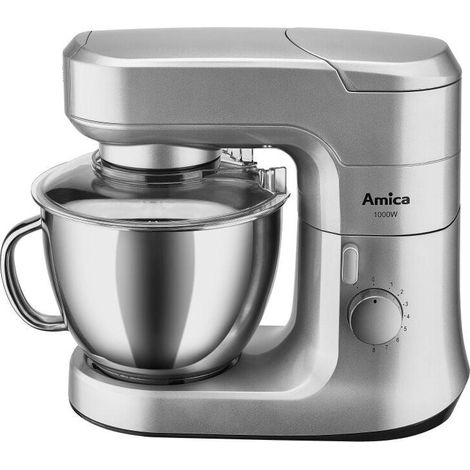 Robot de cocina Amica KML 6011 plateado 1000 W 4 5 litros (1/3)