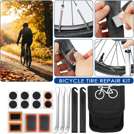 Kit Réparation Vélo 48 Pièces - Boîte à Outils Professionnelle - Mallette