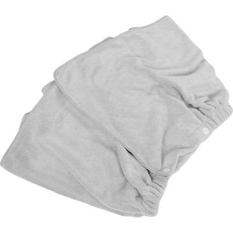 Peignoir de Bain pour Homme Confectionné Polaire Corail Douce Absorbe Rapidement Eau et Offre un Maintien Sûr Grâce à Élastique pour Plage la Salle de Sport Douches Publiques (1/5)