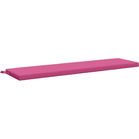 Cuscino per panchina SOEST 100% Poliestere Rosa 160 x 40 x 5 cm vidaXL (1/5)