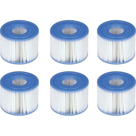 Ensemble de 6 cartouches filtrantes S1 pour Pure Spa-AquaForge (1/5)