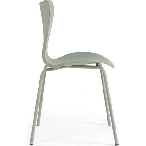 Sedia da pranzo in polipropilene Verde TESSA 50x49,5x h82 cm (1/5)
