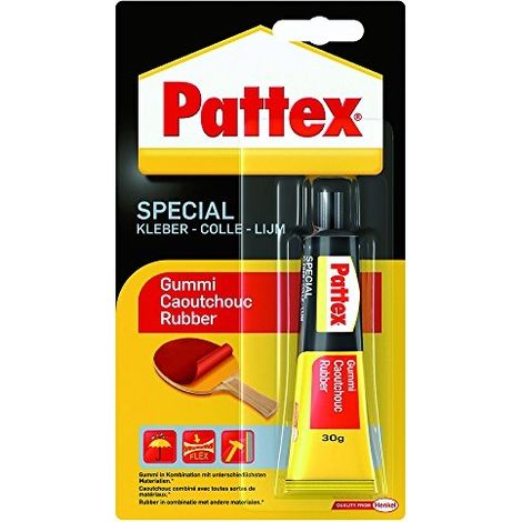 PATTEX - Pattex colle spécialité caoutchouc tube 30g (1/6)