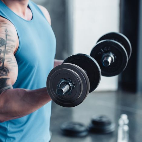Juego de 4 Discos de Pesas de 2x5 kg y 2x10 kg Juego de Placas de Pesas con Agujero de Ø25 mm para Barra o Mancuernas Entrenamiento de Fuerza Levantamiento de Pesas Negro (1/5)