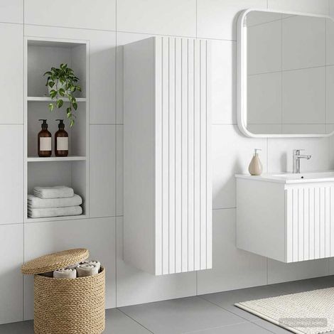 Mueble de baño montado en la pared  Brillante