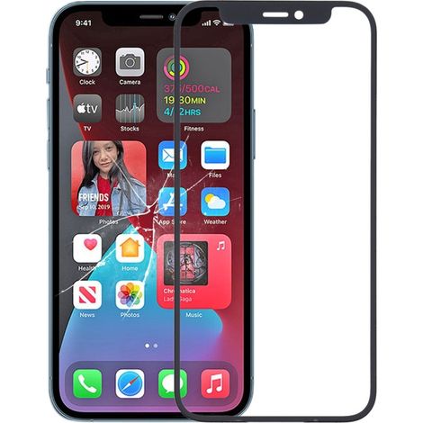 Compatible with the front glass/LCD mirror for iPhone 12 Pro Max (1/4)