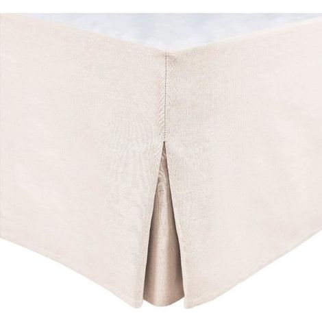 Cache sommier 160x200 cm en 100% propylène – Retombé de 30 cm – Élégant et durable – Pour tous styles de chambre – Home Linge Passion