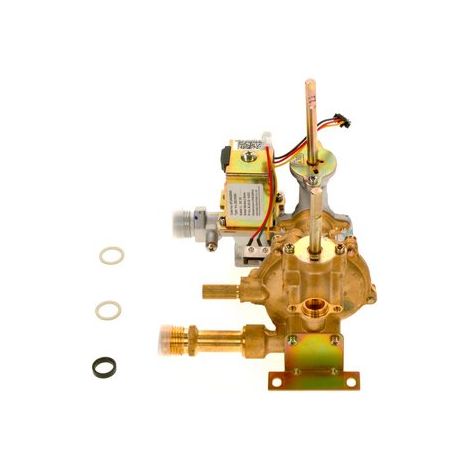 BOSCH Ersatzteil TTNR: 87387047450 Gasarmatur/Wasserarmatur kpl