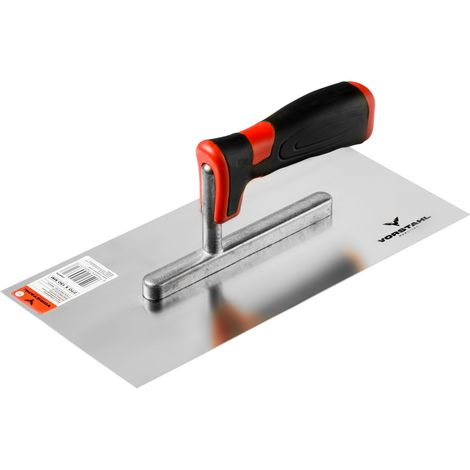 Truelle en acier inoxydable pour plâtre et gypse, lisse, 270 x 130 mm, Vorstahl (1/3)