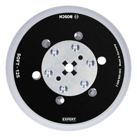 Bosch Accessories 2608900003 Piastra di supporto universale Expert Multihole (Expert Multihole), 125 mm, morbida Diamet