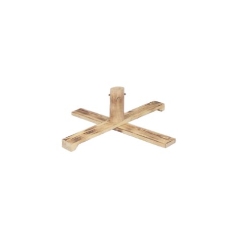 Base legno naturale per tronco D43cm Flora