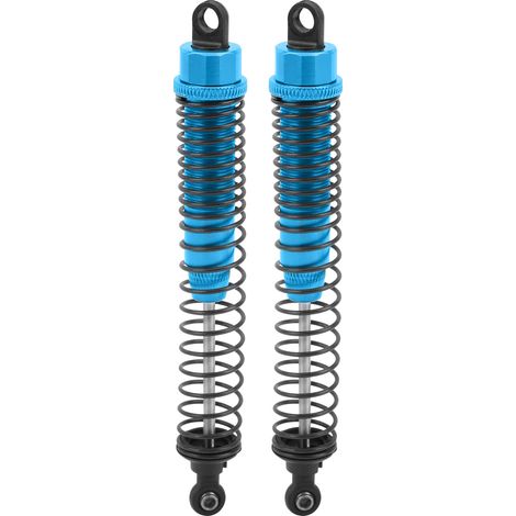 Amortisseur en alliage d'aluminium 130mm pour voiture télécommandée TRAXXAS/SLASH/2WD RC, couleur bleue (1/5)