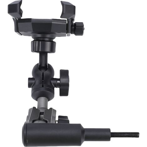 Support de Téléphone à Pilier Rotatif à 360 Degrés, Bras Métallique Stable, Support de Téléphone Universel pour Voiture, Camion, Pick-up, SUV, Fourgonnette (Un Support de téléphone Pilier) (1/5)