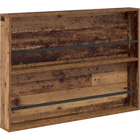 Maison Exclusive - Scaffale per riviste Legno vecchio 100 x 12 x 70 cm