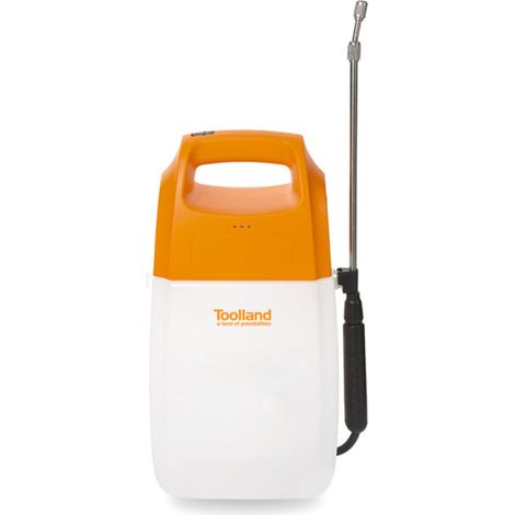 Pulvérisateur électrique 6L rechargeable – Buse réglable inox – Lance télescopique – Autonomie 2h sans pompage – Pour désherbage et nettoyage – Toolland