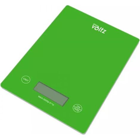 Báscula de cocina flashforge voltz ov51651k 5 kg 14,6 x 20 cm