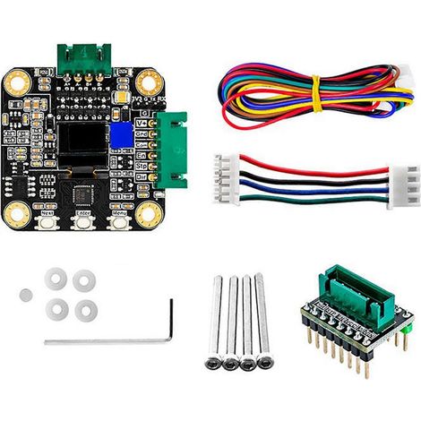 Contrôleur de moteur pas à pas NEMA 17, kit de contrôleur de moteur PCBA MKS SERVO42C, carte ultra silencieuse, pièces CNC-laser pour éviter les pertes de pas (1/5)