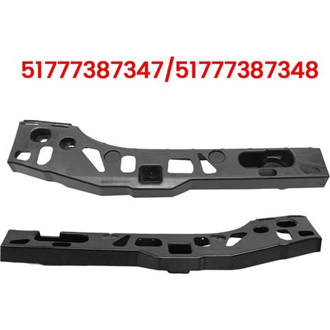 A pair of 51777387347/51777387348 fits the lower rear skirt support of the BMW 5 Series G30. (1/5)