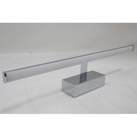 [NEUWERTIG] B-Ware Fabas Luce LED-Wandleuchte Nala Wandlampe Flurleuchte LED chrom Breite 50 cm (1/2)