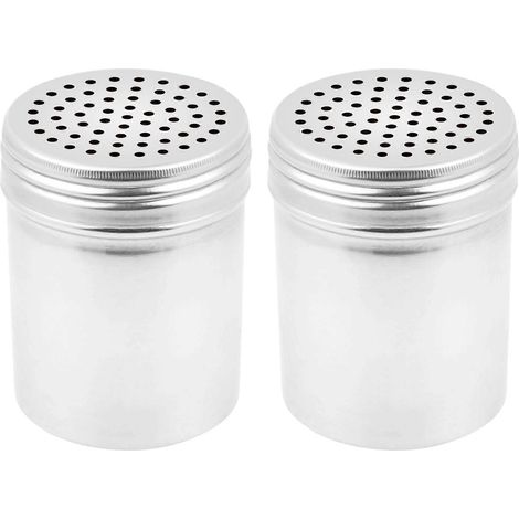(2er-Set) Gewürzstreuer aus Edelstahl, 283 ml, zum Backen und Kochen (1/5)