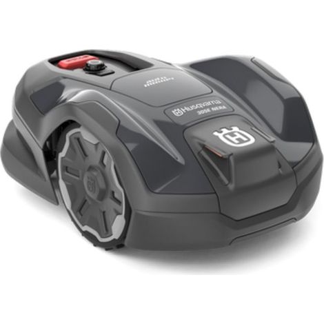 Husqvarna – Robot tondeuse sans fil 305E Nera – Tonte autonome jusqu'à 600 m² – Technologie EdgeCut pour bordures impeccables – Application Automower Connect (1/4)