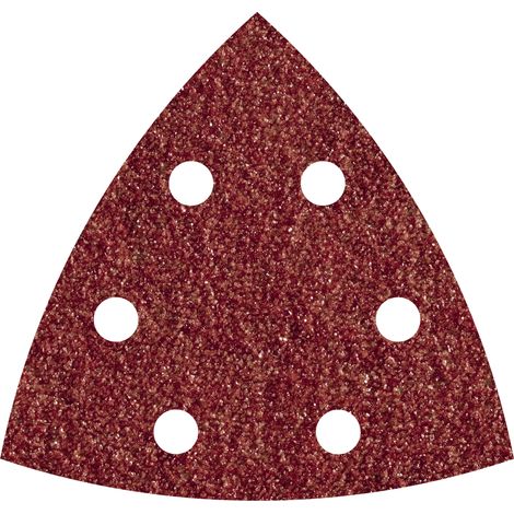 wolfcraft Patins abrasifs auto-agrippants pour bois/métal, 95 mm-1853100 (1/5)
