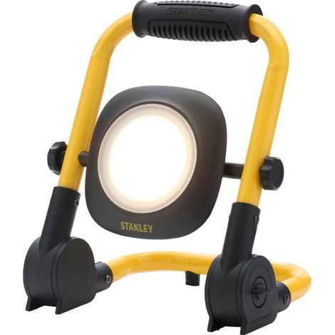 Stanley Portable 30 Watt Work Light Outdoor Black Yellow Foldable LED Floodlight (1/5)
