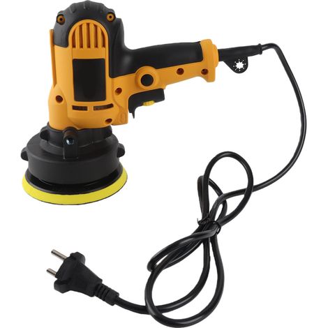 [JAMAIS UTILISÉ]Polisseuse électrique pour voiture, kit de polissage 125 mm, 600-3700 tr/min, pour métal et bois, prise UE 220 V (1/5)