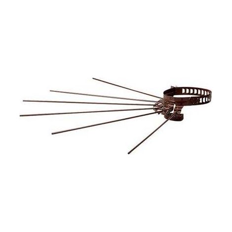 STENDIBIANCHERIA PER STUFA COLORE MARRONE REGOLABILE DA 8 A 13 CM -DF 702082