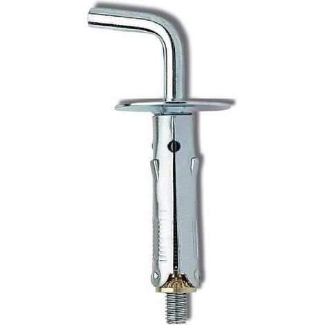 100 x ELEMATIC TASSELLO T61 GM9 ACCIAIO GANCIO MEDIO