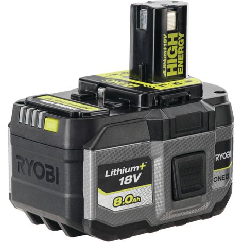 batteria di ricambio ryobi "high energy rb1880t" 18v 8ah (1/4)