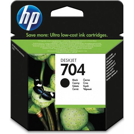 Tinta negra HP 704